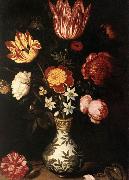 BOSSCHAERT, Ambrosius the Elder Flower Piece fg France oil painting reproduction